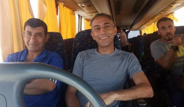 رأفت علي خلال التوجه إلى الكرك