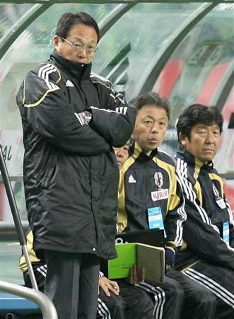 المدرب تاكيشي أوكادا بعد نهاية المباراة