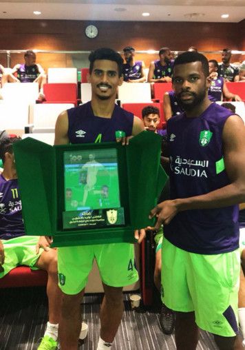 جانب من تكريم باخشوين