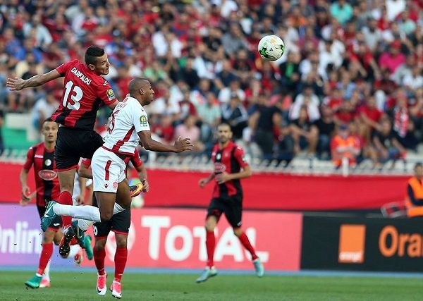 لقطة من المباراة