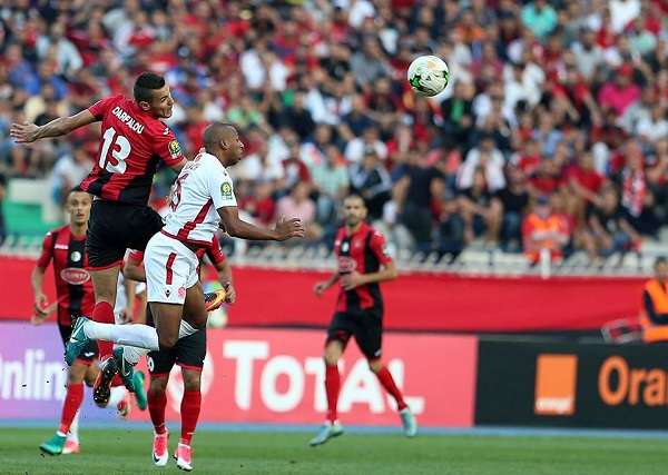 لقطة من المباراة