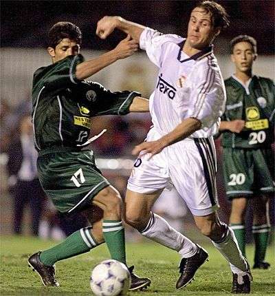 من مباراة الرجاء والريال