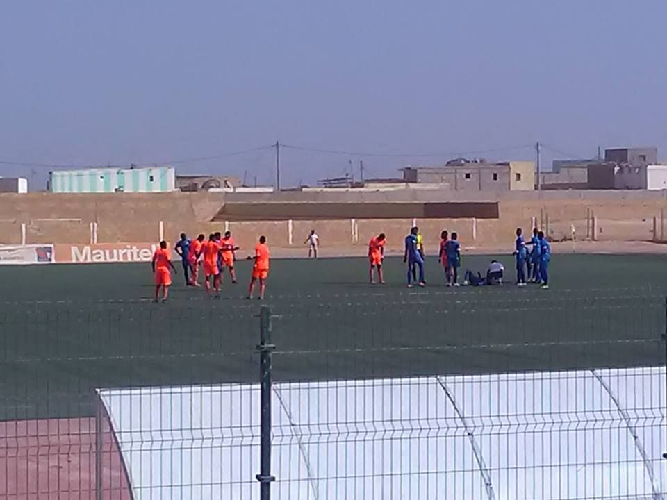 جانب من المباراة