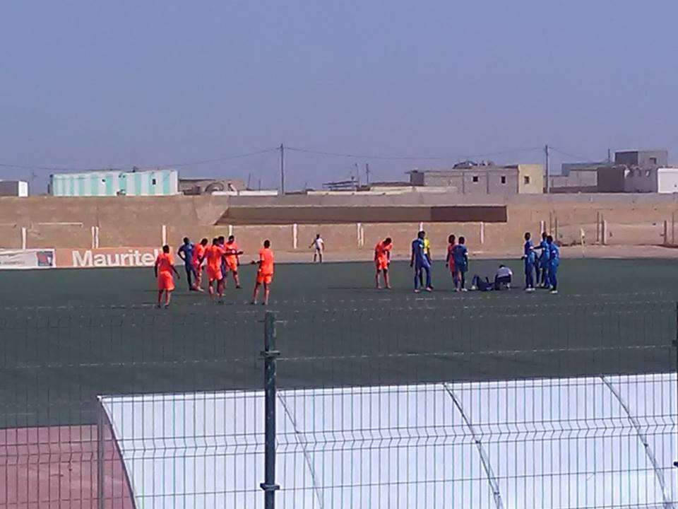 جانب من المباراة