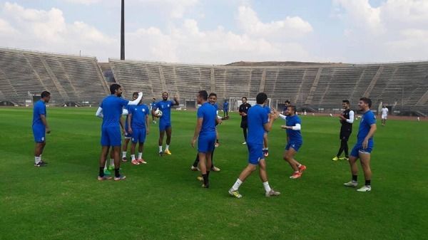 جانب من تدريبات الإفريقي الأخيرة