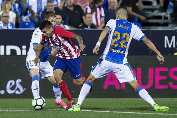 جانب من المباراة