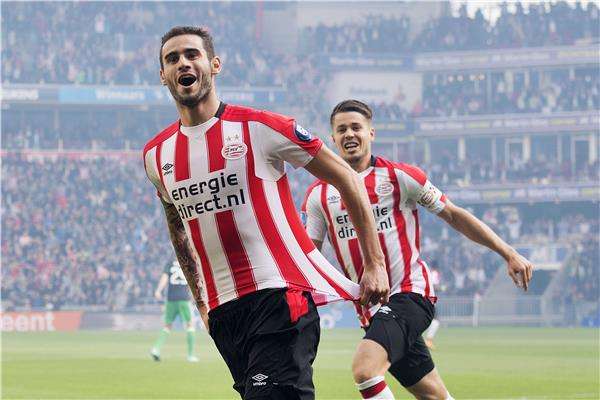 فرحة لاعبي آيندهوفن