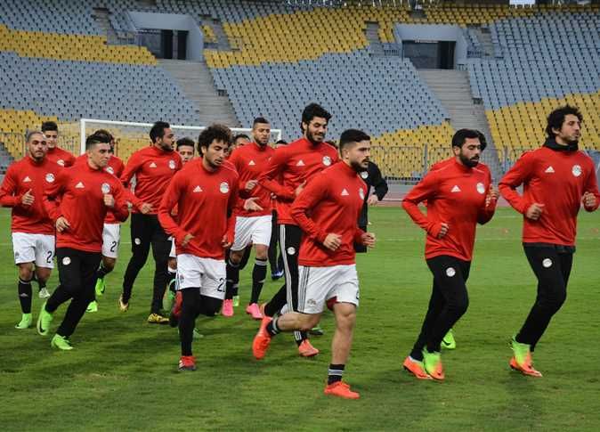 لاعبو منتخب مصر