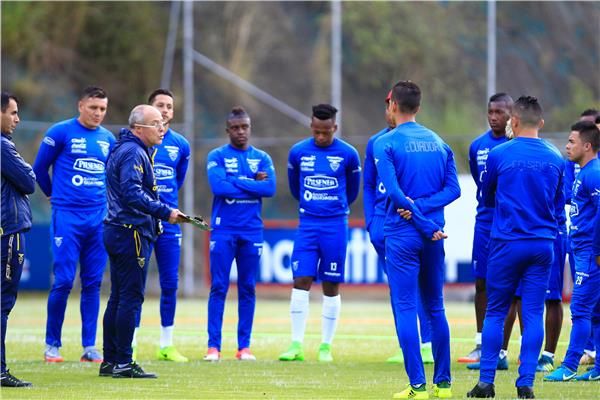 لاعبو الإكوادور