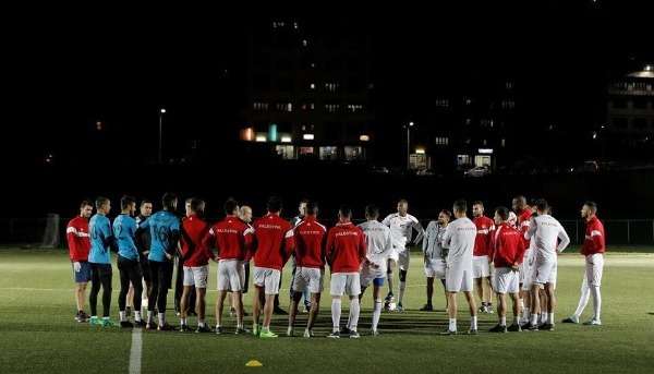 من تدريبات المنتخب اليوم 