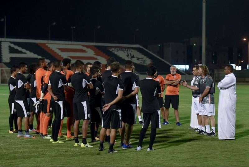 من تدريبات الفريق اليوم 