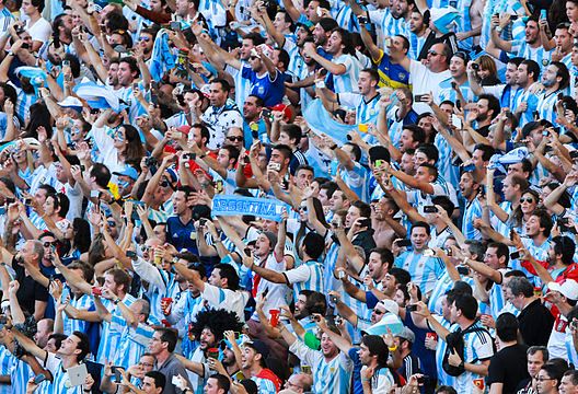 جماهير الأرجنتين