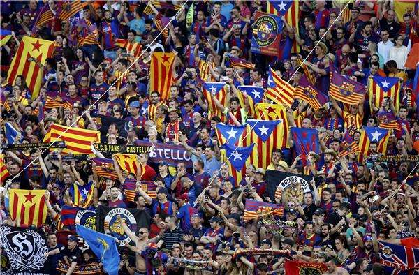 جماهير برشلونة