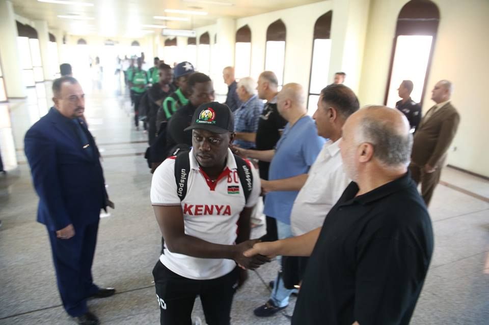 من وصول منتخب كينيا