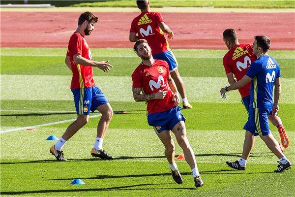 جانب من التدريبات