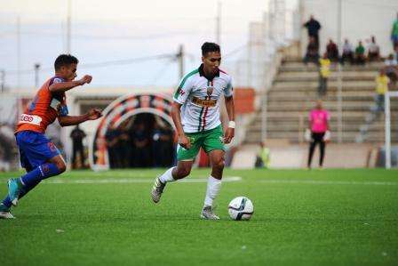 لقطة من المباراة