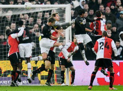 لقطة من مباراة فينورد والكمار