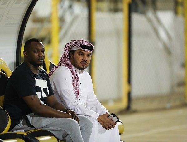 حمد الصنيع في تدريبات اليوم للفريق