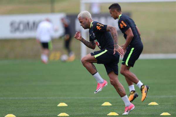 من تدريبات المنتخب البرازيلي