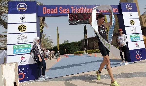 من مسابقات الترايثلون
