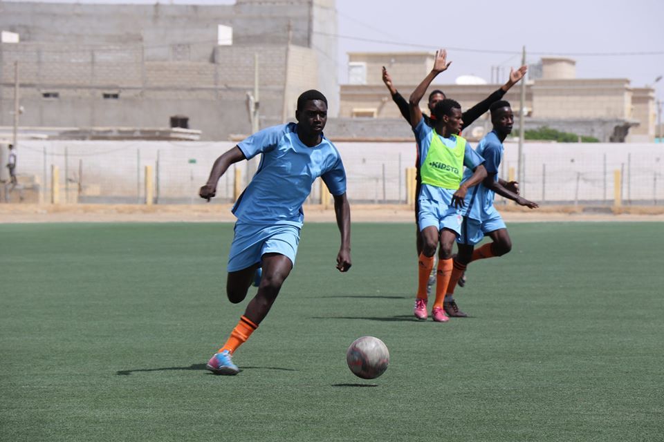 جانب من تدريبات الفريق