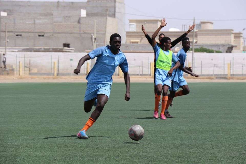 جانب من تدريبات الفريق