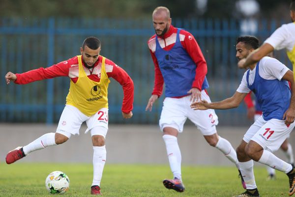 السليتي من تدريبات المنتخب التونسي