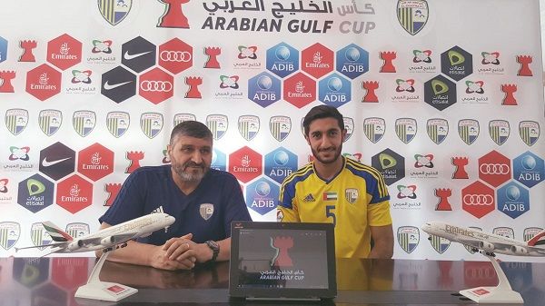 قويض والحوسني خلال المؤتمر