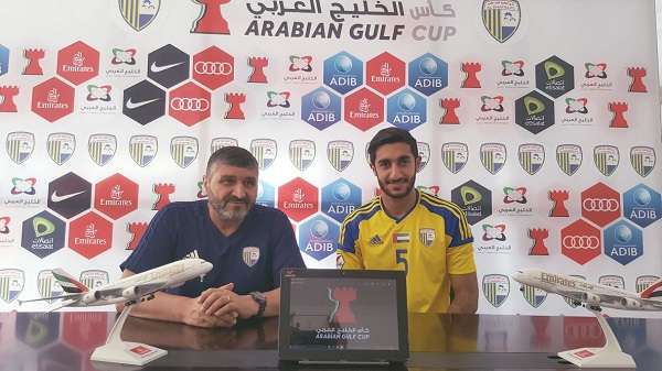 قويض والحوسني خلال المؤتمر