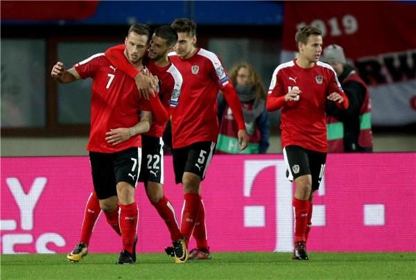 لاعبو النمسا