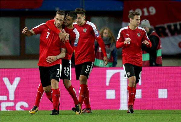 لاعبو النمسا