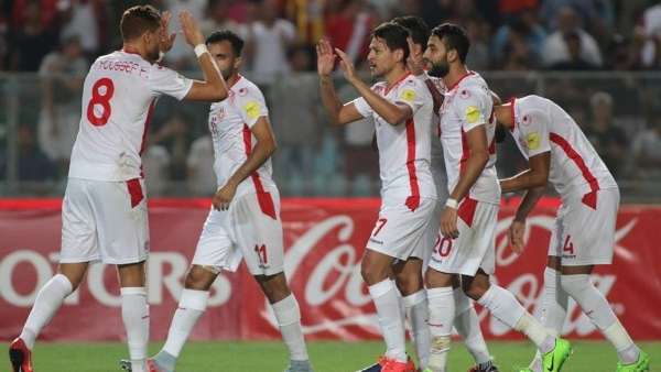 لاعبو منتخب تونس