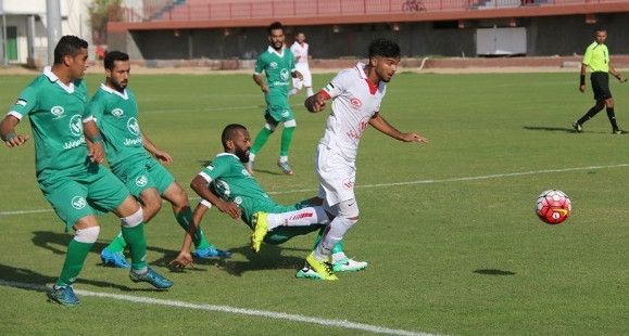جانب من المباراة
