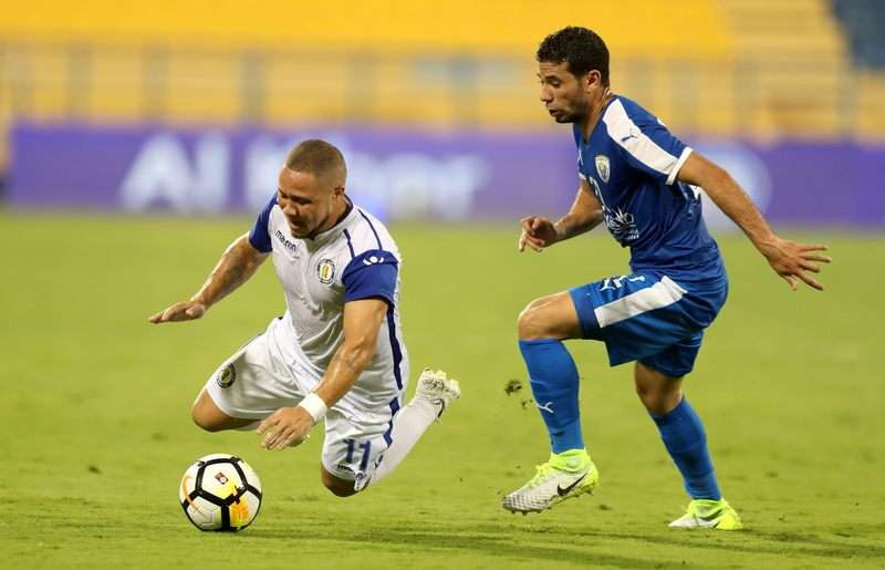 جانب من المباراة