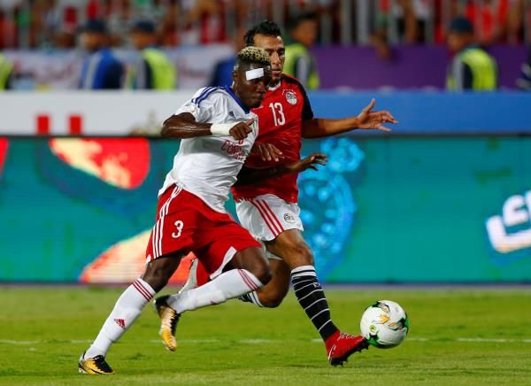 لقطة من مباراة الكونغو