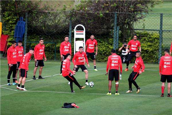 لاعبو تشيلي