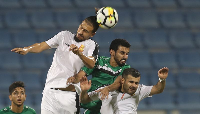 لقطة من المباراة