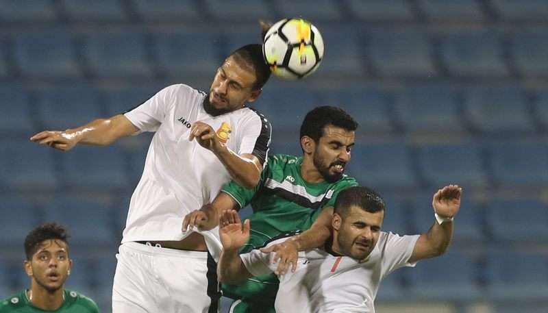 لقطة من المباراة