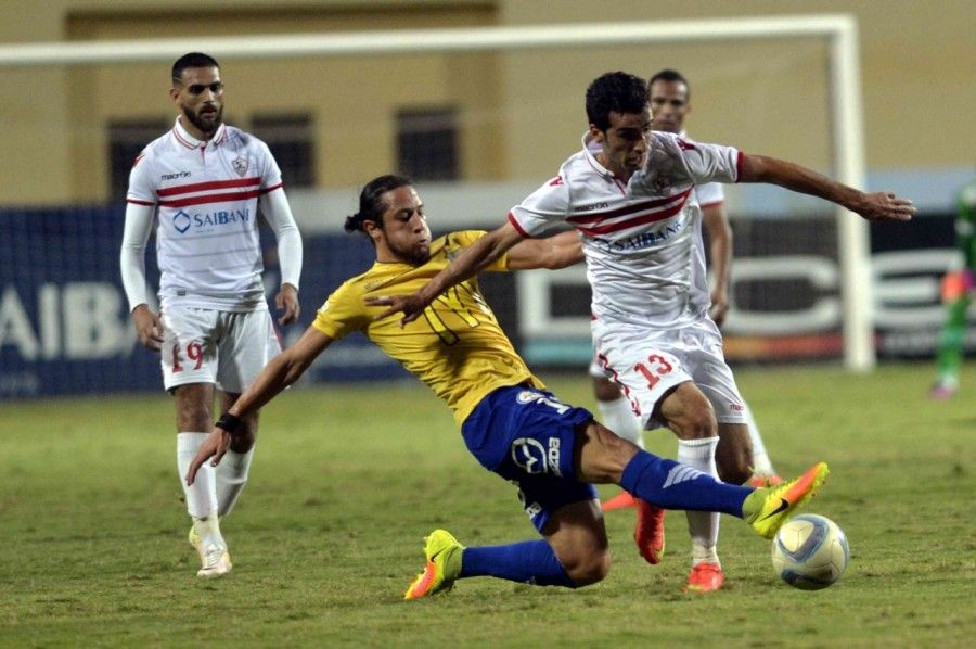 مواجهة سابقة بين الزمالك وطنطا