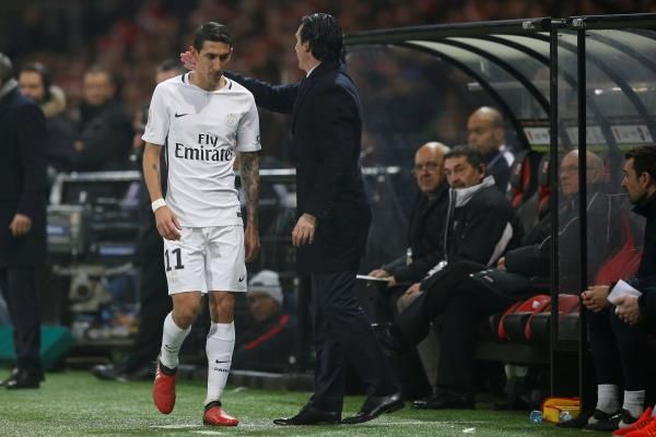 أنخيل دي ماريا وأوناي إيمري