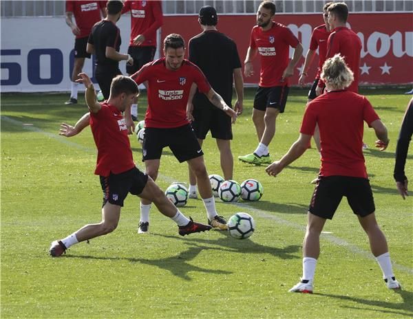 من تدريبات أتلتيكو مدريد - أرشيفيه 