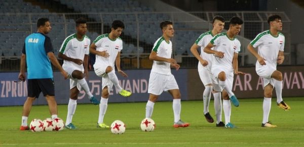 لاعبو المنتخب العراقي