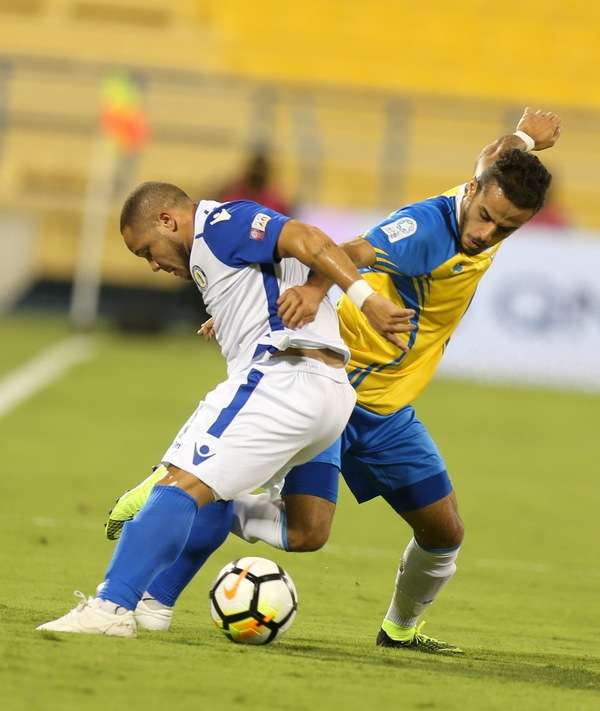 لقطة من المباراة