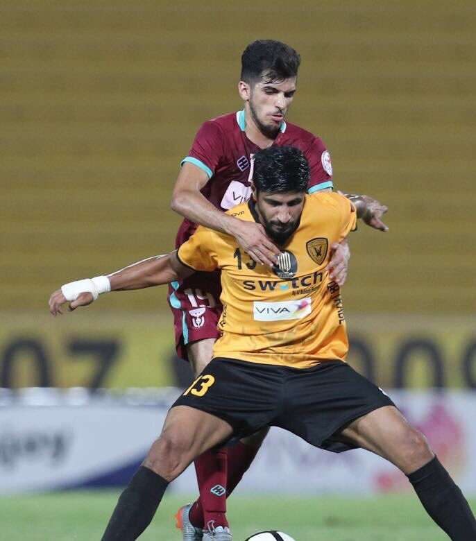 جانب من المباراة