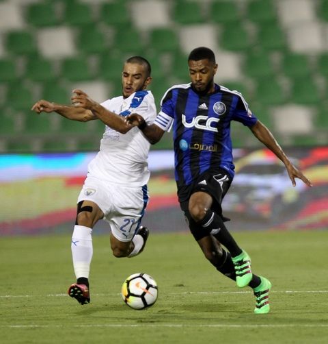 لقطة من المباراة