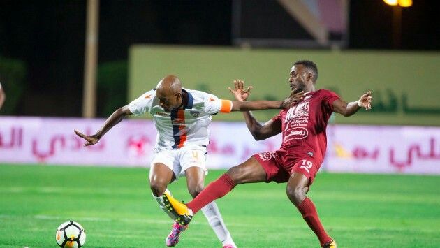 لقطة من المباراة