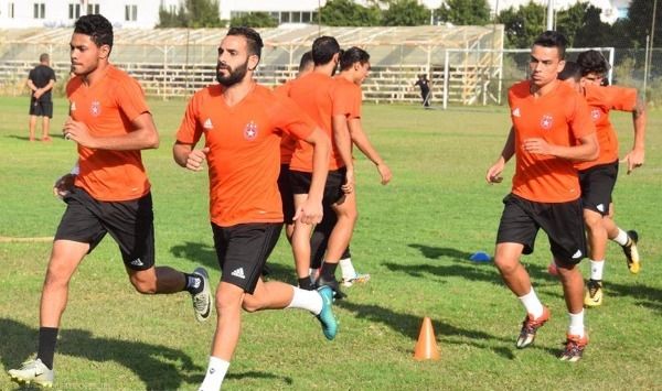 من تدريبات النجم الساحلي ليوم امس السبت