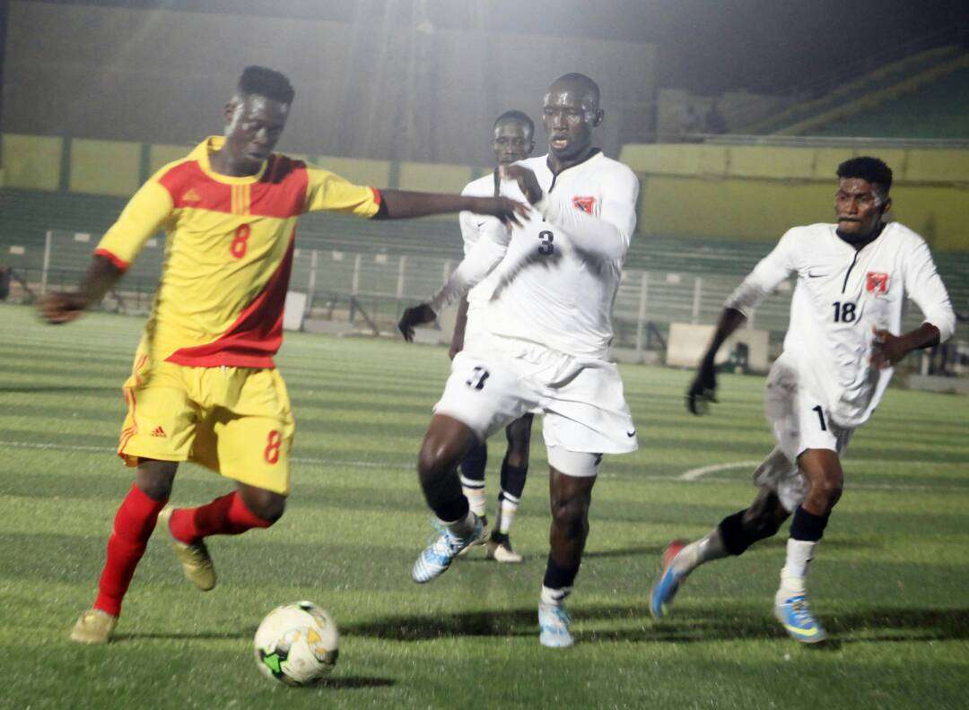 جانب من المباراة