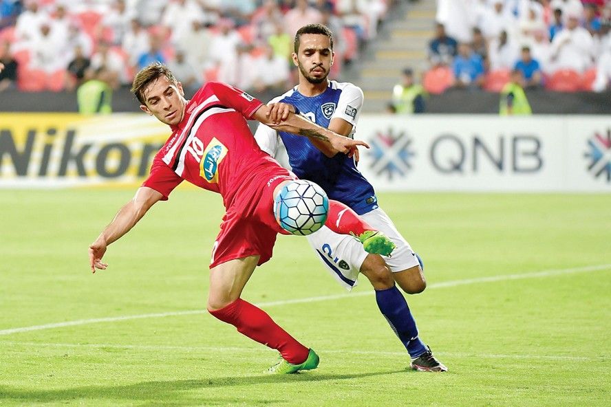 جانب من مباراة سابقة بين الفريقين