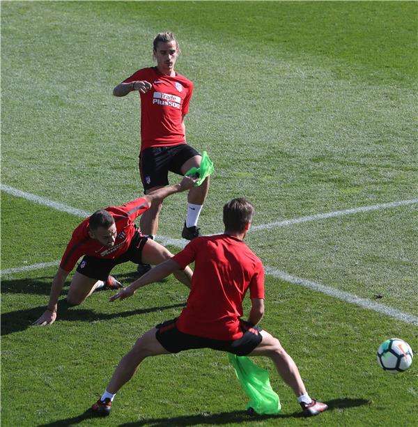 من تدريبات أتلتيكو مدريد - أرشيفيه 